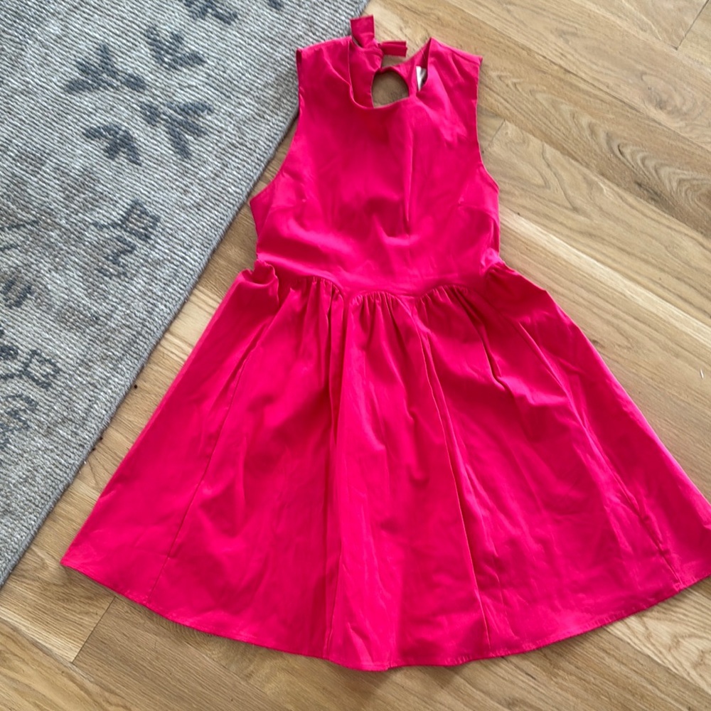 Maeve Anthropologie NEW Bright Pink Casual Dress